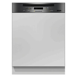 Miele G6730 SCi Semi-Integrated Dishwasher, Clean Steel